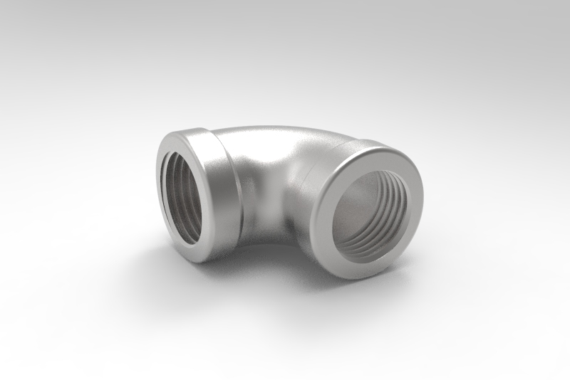 90°弯头G 1_2不锈钢